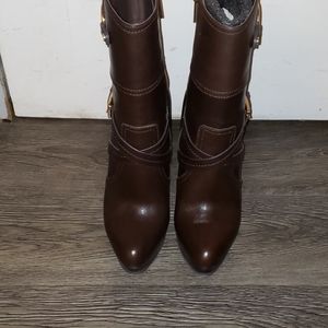 MICHAEL KORS Brown leather Boots